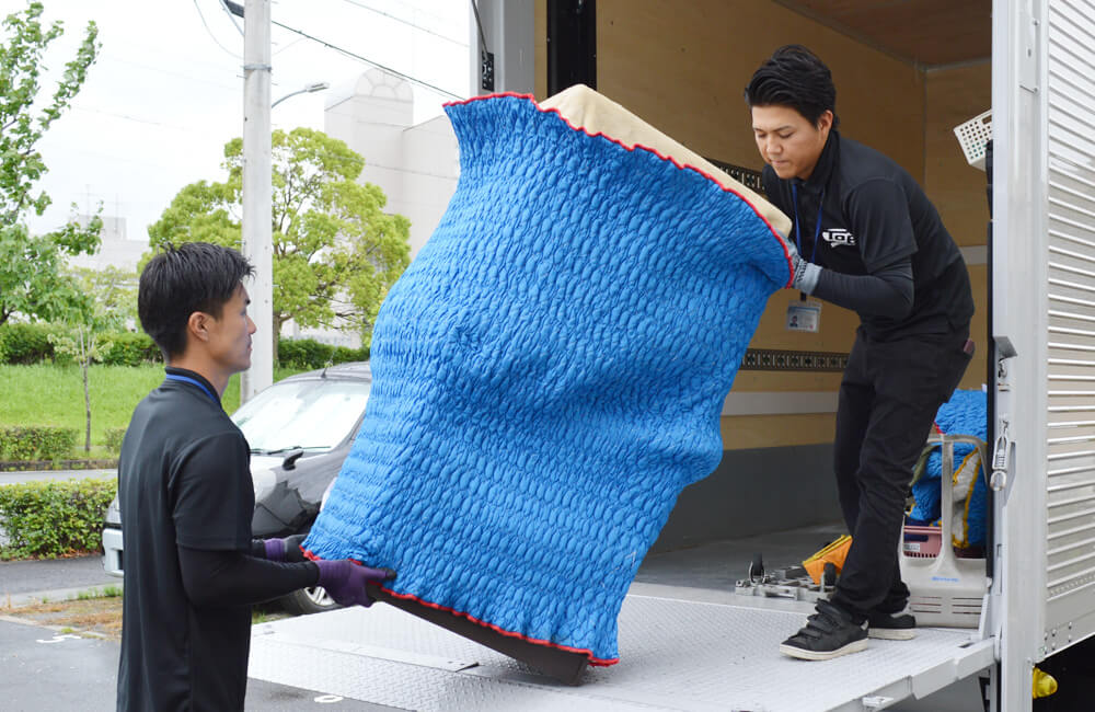 単身引越し 16 大物家具・家電の引越専用資材梱包
