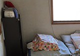 寝具とその周りの不用品回収作業 寝具とその周りの不用品回収作業