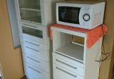 食器棚と電子レンジの処分 食器棚と電子レンジの処分